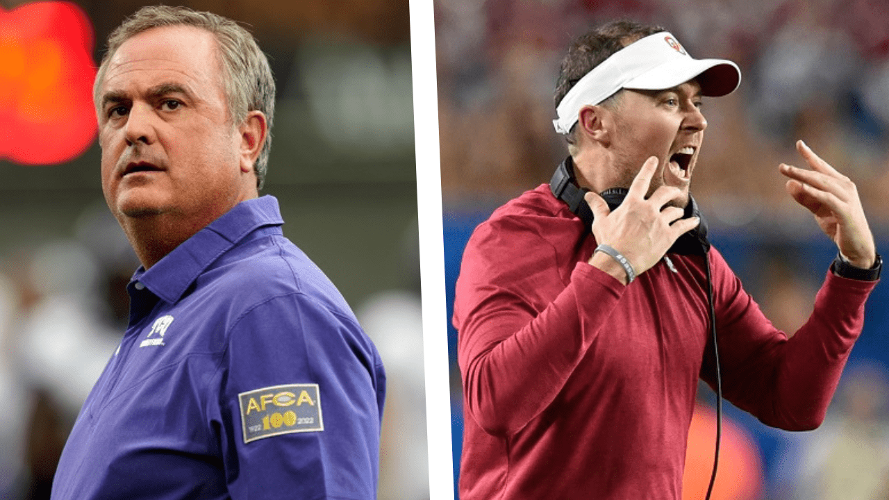 Sonny Dykes and Lincoln Riley.