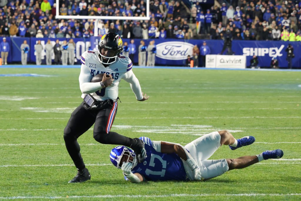NCAA Football: Kansas at Brigham Young