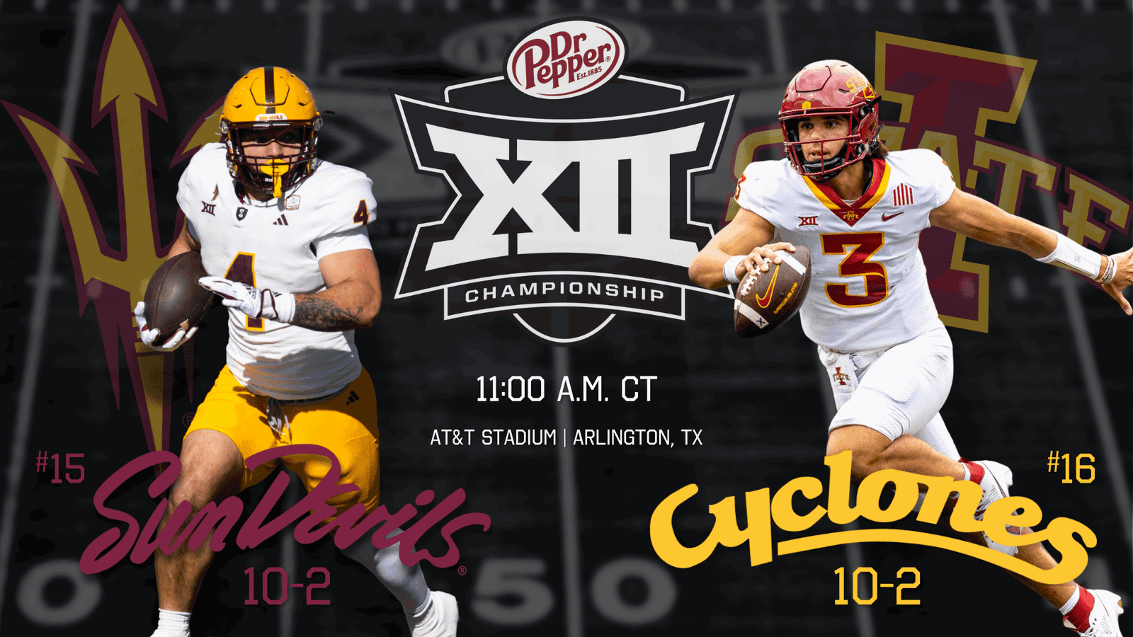 Big 12 Championship: Arizona State vs. Iowa State