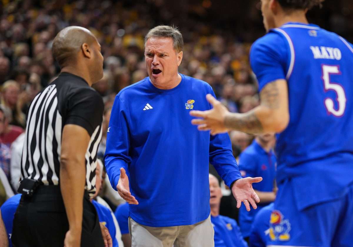 NCAA Basketball: Kansas at Missouri
