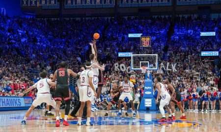 NCAA Basketball: Houston at Kansas