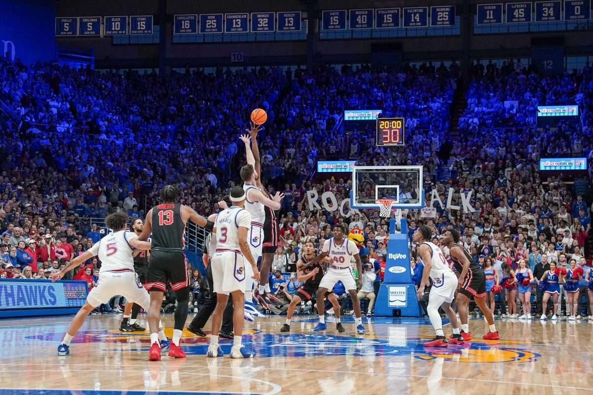 NCAA Basketball: Houston at Kansas