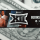 Big 12 Football TNT on Money Backdrop