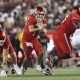 Sep 12, 2025; Houston, Texas, USA; Houston Cougars quarterback Conner Weigman (1) runs with the ball during the second quarter against the Colorado Buffaloes at TDECU Stadium. Mandatory Credit: Troy Taormina-Imagn Images