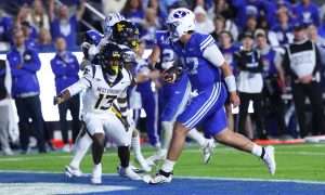 NCAA Football: West Virginia at Brigham Young
