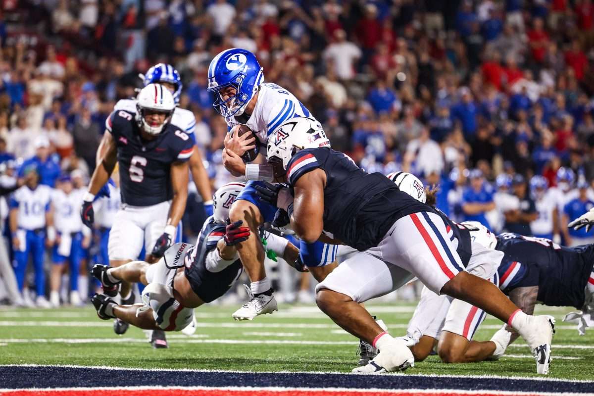 NCAA Football: Brigham Young at Arizona