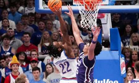 NCAA Basketball: Texas Christian at Kansas