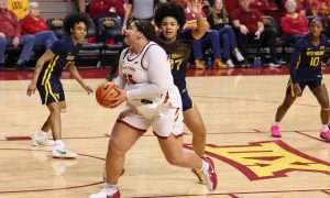 NCAA Womens Basketball: West Virginia at Iowa State
