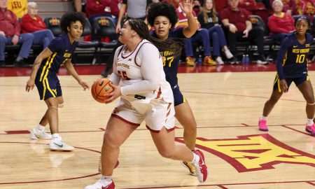 NCAA Womens Basketball: West Virginia at Iowa State