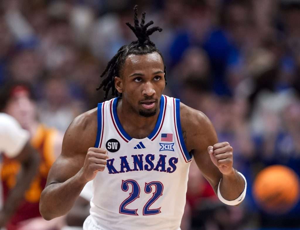 NCAA Basketball: Iowa State at Kansas