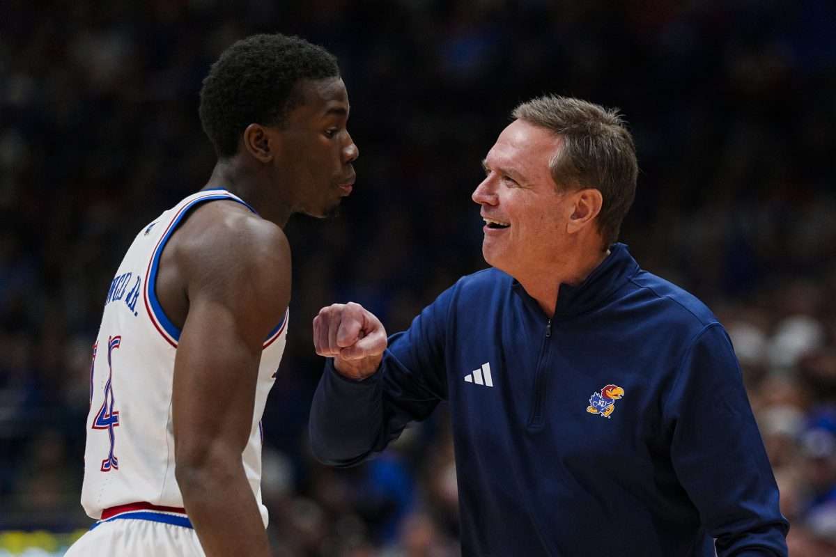 NCAA Basketball: Iowa State at Kansas