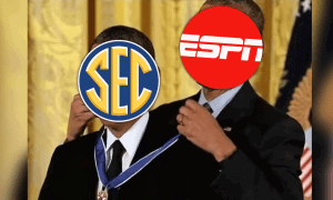 ESPN and the SEC.