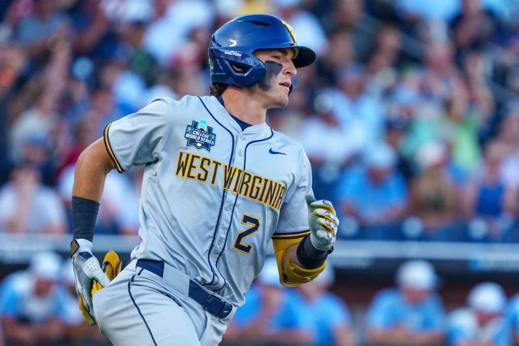 NCAA Baseball: Division I Mens College World Series-North Carolina v West Virginia