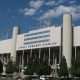 Exterior of LaVell Edwards Stadium, home of the BYU Cougars football team in Provo, Utah.