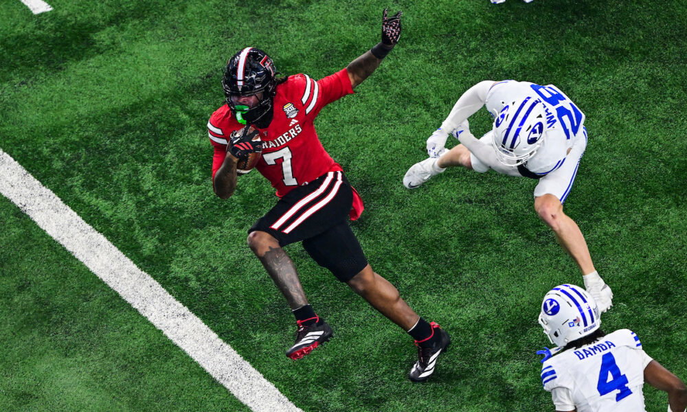 Terrance Carter Jr. Texas Tech Big 12 Championship Game 2025 vs. BYU