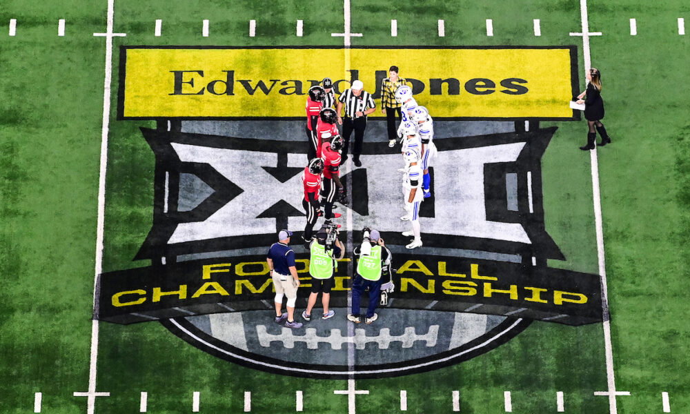 Texas Tech vs. BYU Big 12 Football Championship Game 2026 Coin Toss