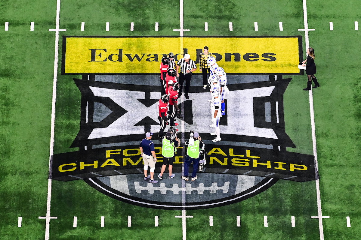 Texas Tech vs. BYU Big 12 Football Championship Game 2026 Coin Toss