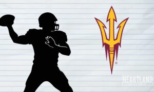 Arizona State Football Logo Generic Quarterback