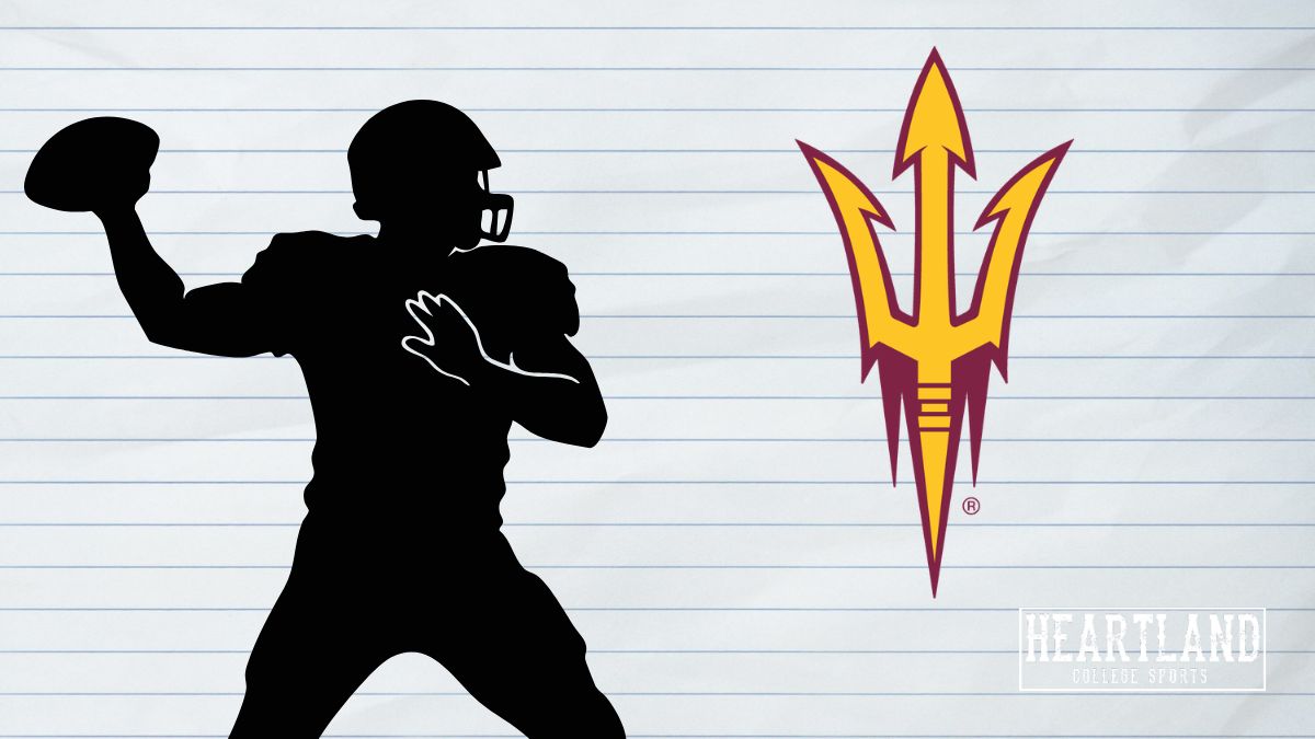 Arizona State Football Logo Generic Quarterback