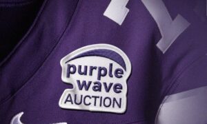 Kansas State Patch Purple Wave Auction