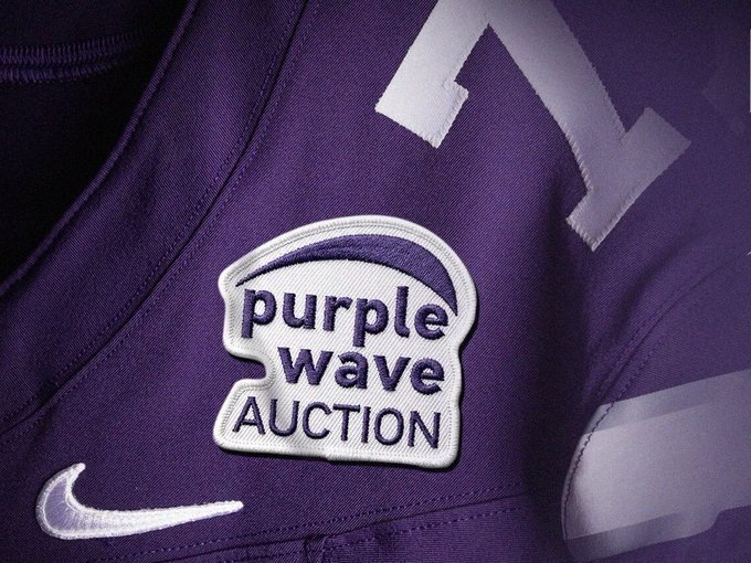 Kansas State Patch Purple Wave Auction