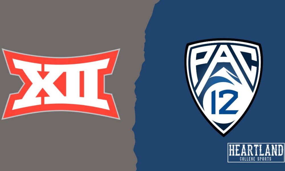 Big 12 and Pac-12 Logos