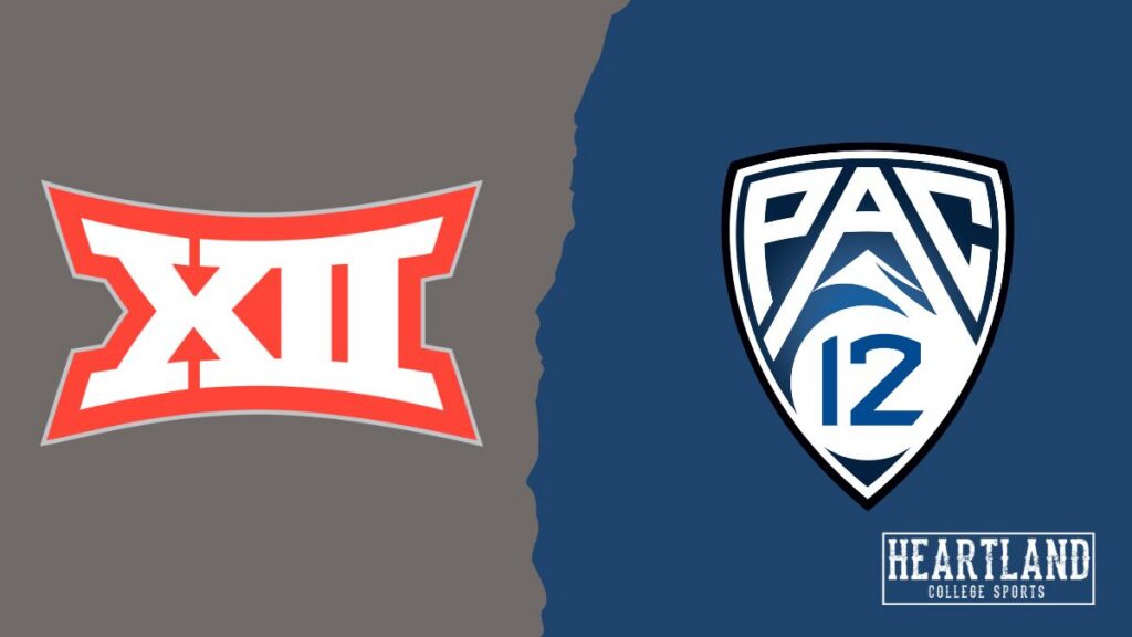 Big 12 and Pac-12 Logos