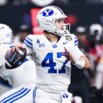 BYU QB Bear Bachmeier in 2025 Big 12 Championship Game
