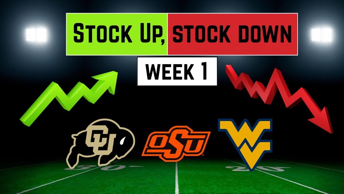 Big 12 Week 1 Stock Up Stock Down 2026