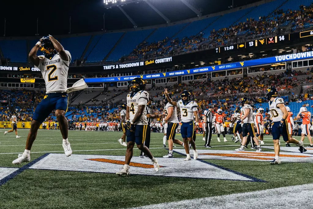 West Virginia Football vs. UVA in 2026: DJ Epps Scores Touchdown
