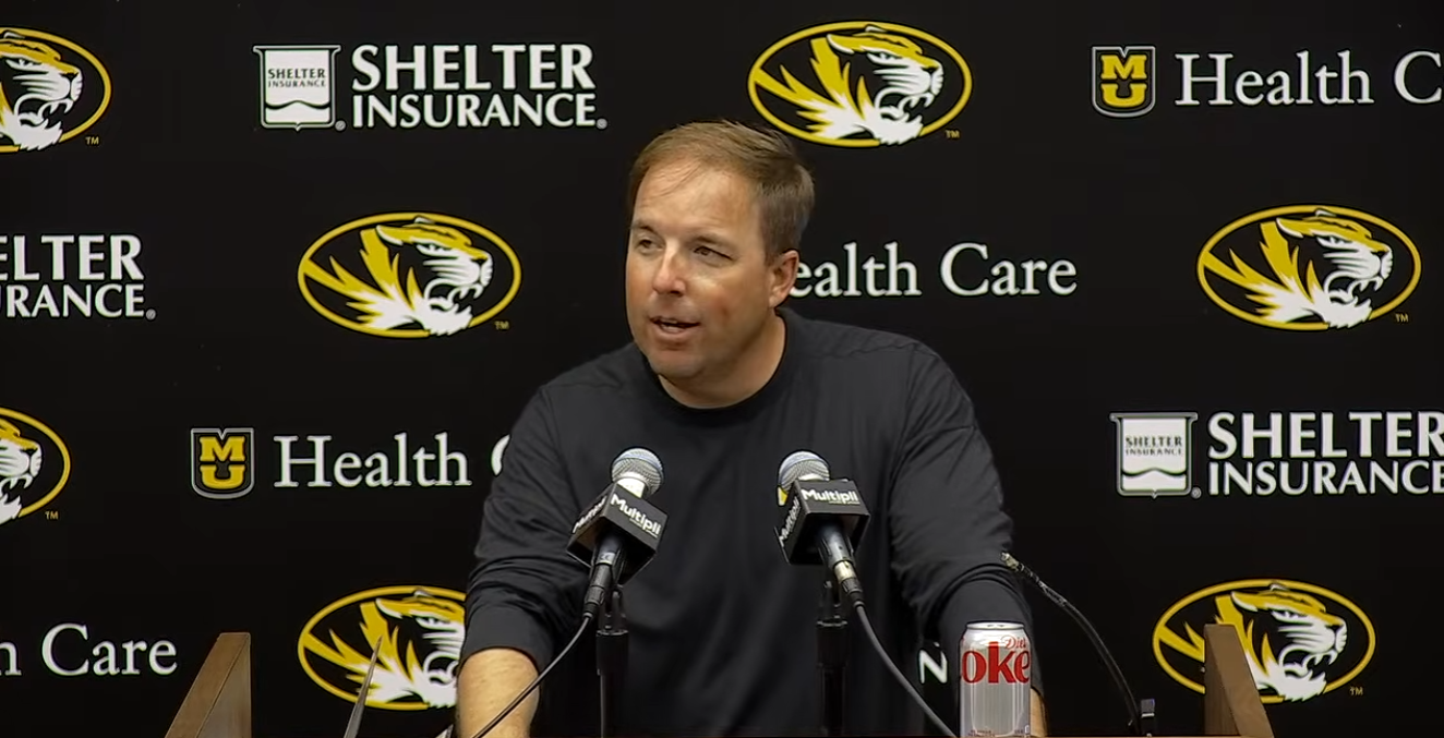 eli drinkwitz press conference missouri