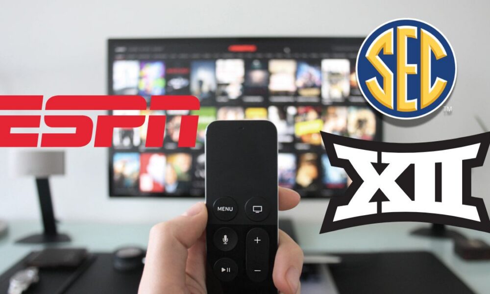 ESPN SEC and Big 12 With TV Remote