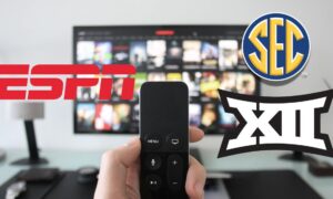 ESPN SEC and Big 12 With TV Remote