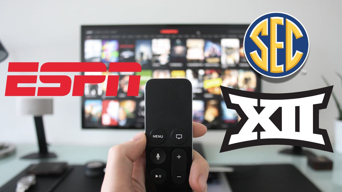 ESPN SEC and Big 12 With TV Remote