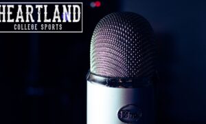 Big 12 Broadcaster Microphone Heartland College Sports